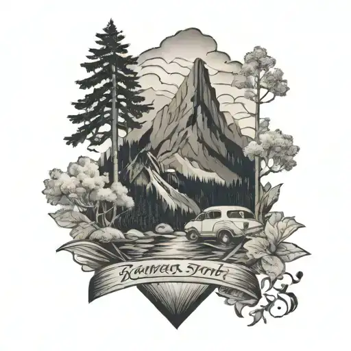Revelstoke British columbia tattoo design idea