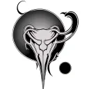 Pubic tattoo design idea