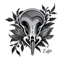 Pubic tattoo design idea