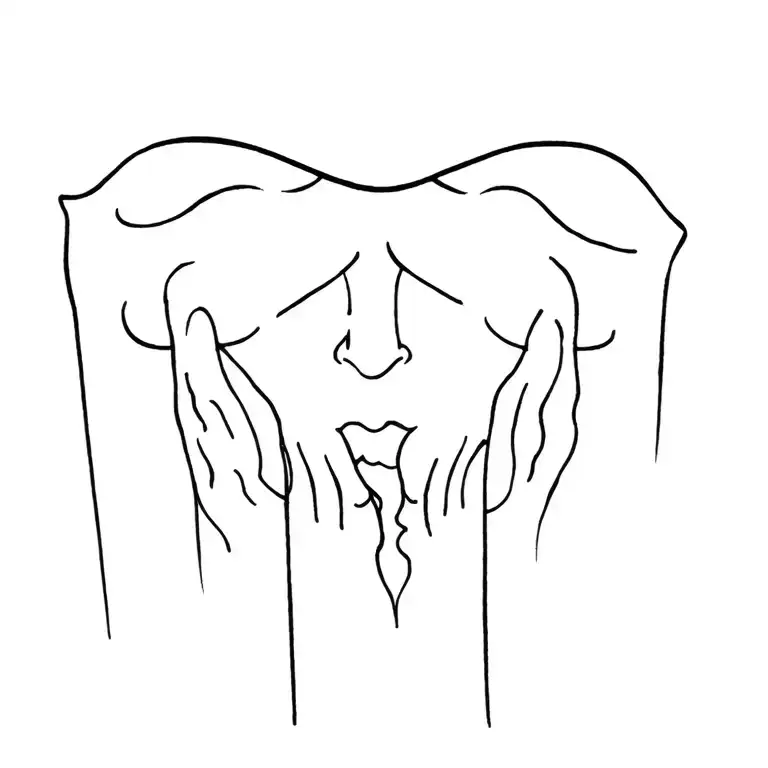 Jesus wept tattoo design idea
