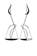 Libra and taurus tattoo design idea