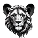 Leo + libra + Virgo tattoo design idea