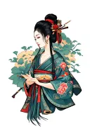 2d tattoo design idea