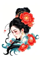 2d tattoo design idea