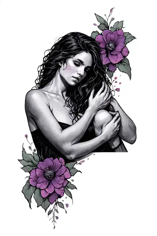 Domestic Violence Survivor tattoo design idea