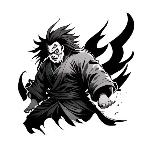 Jiraiya tattoo design idea