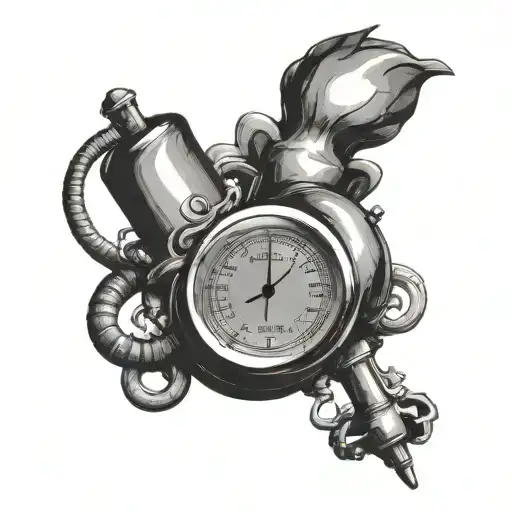 youth blood pressure tattoo design idea