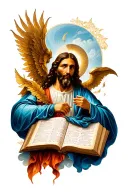 Biblical with scripture  tattoo design idea