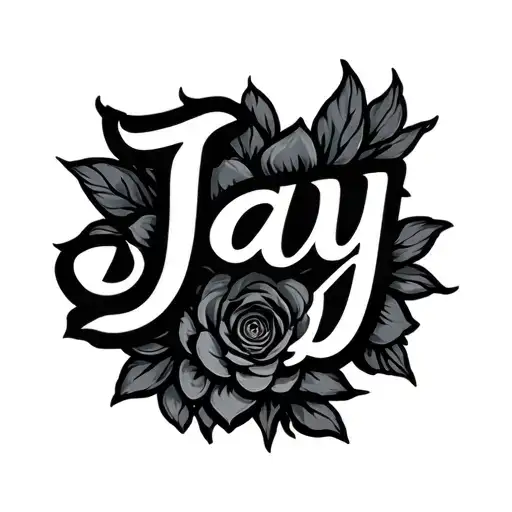 jay name tattoo design idea