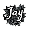 jay name tattoo design idea