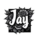 jay name tattoo design idea