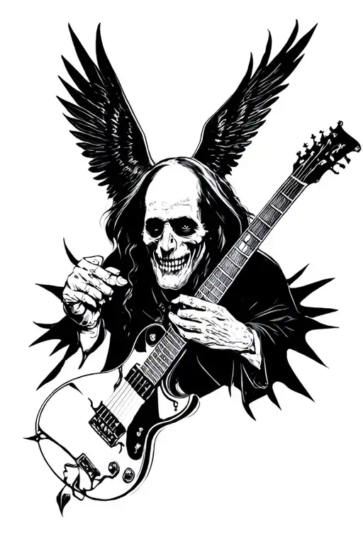 Black Sabbath tattoo design idea