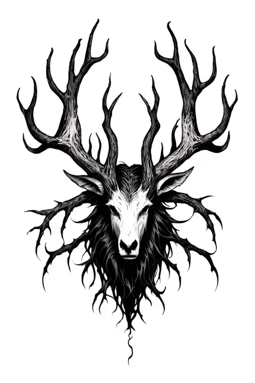Leshy tattoo design idea
