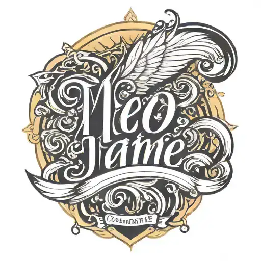 name tattoo tattoo design idea