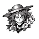One Piece Law tattoo design idea