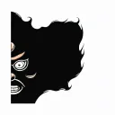 Daruma Doll tattoo design idea