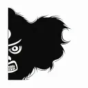 Daruma Doll tattoo design idea