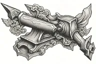 anvil tattoo design idea