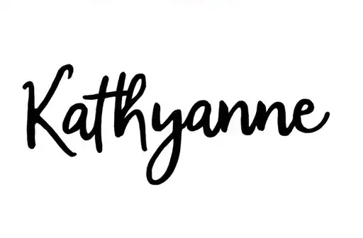 "Kathyanne" tattoo design idea