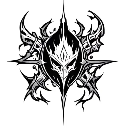 hand tattoo arcane league of legends tattoo design idea