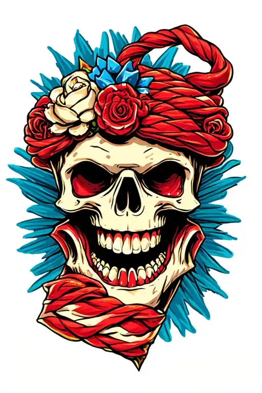twisted metal sweet tooth tattoo design idea