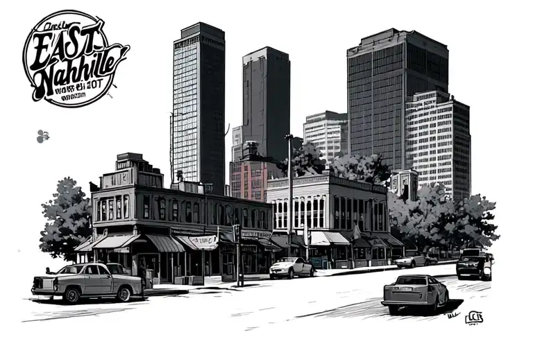 East Nashville 37207 tattoo design idea