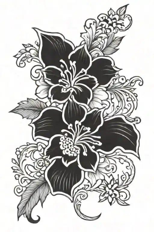 Curacao,spain,mothers name tattoo design idea