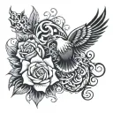 service tattoo design idea