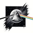Pink Floyd Time tattoo design idea