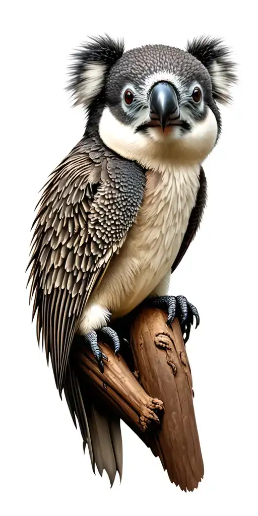 kookaburra, echidna, frill neck lizard, koala tattoo design idea