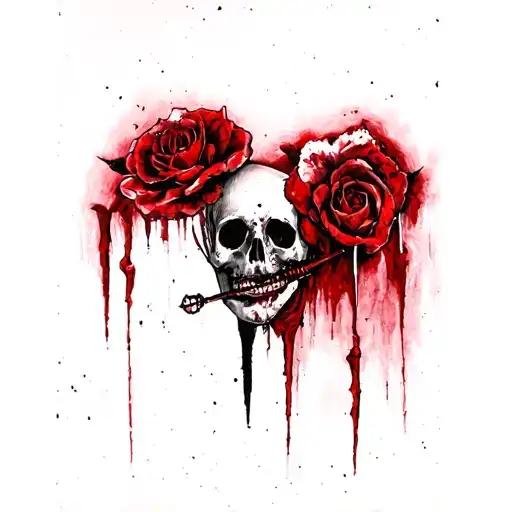 hells paradise burden of murder tattoo design idea