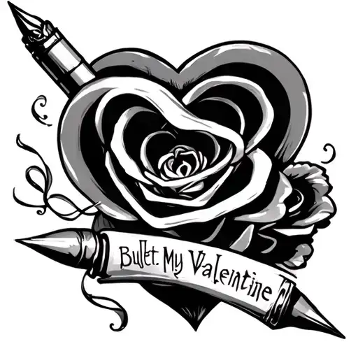 bullet for my valentine tattoo design idea