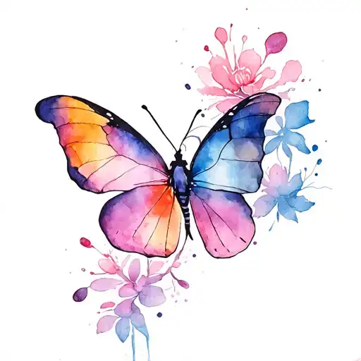 Metamorphosis tattoo design idea