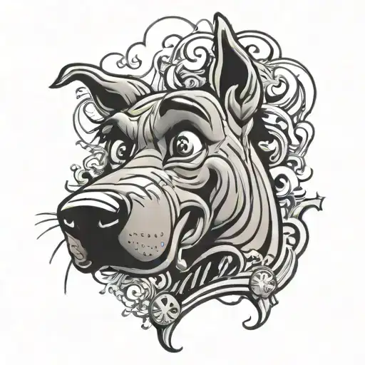 scooby doo realis. tattoo tattoo design idea