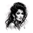 Amy Winehouse tattoo design idea