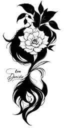 long live danisha tattoo design idea