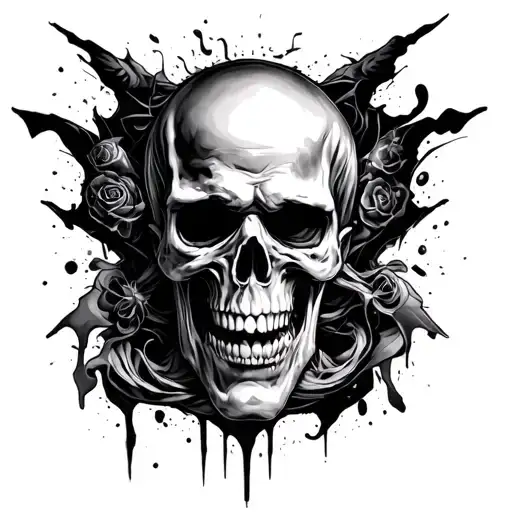 "Mcqueen" lighting tattoo design idea