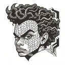 Huey freeman angry tattoo design idea