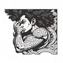 Huey freeman angry tattoo design idea