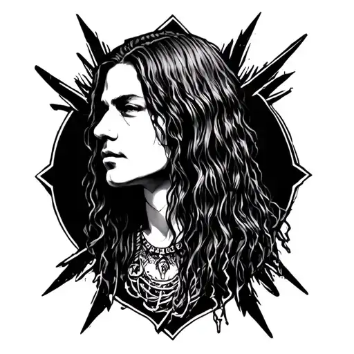 nirvana, alice in chains, pearl jam tattoo design idea