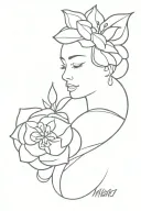 mama tattoo design idea