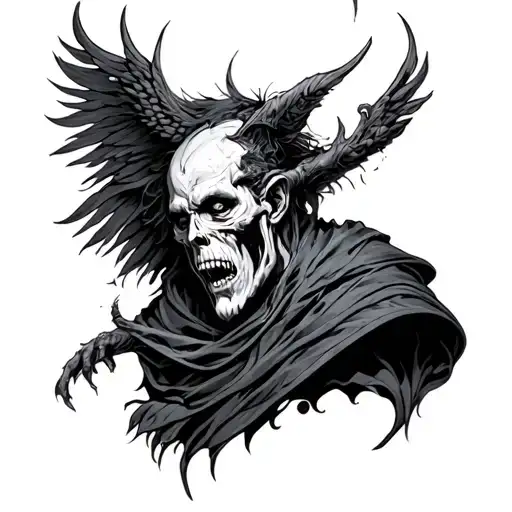 Blasphemous tattoo design idea