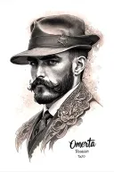 Omerta tattoo design idea