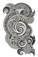 neda symbol tattoo design idea