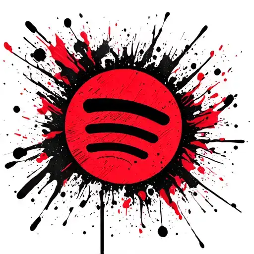 Spotify logo tattoo design idea