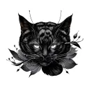 Korean tattoo design idea