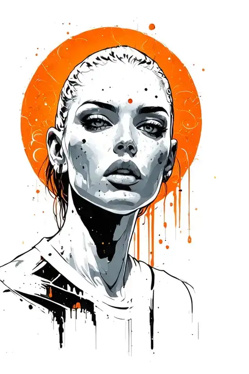 The fifth Element Movie tattoo design idea