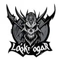 horde logo with text lok'tar ogar tattoo with a mix tattoo design idea
