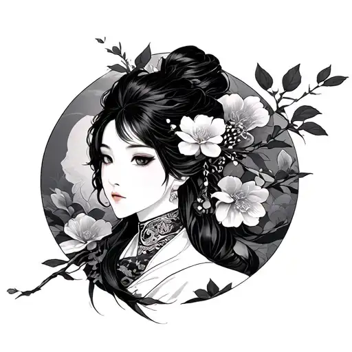 Senbonzakura Kageyoshi tattoo design idea