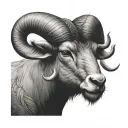 Aries Taurus tattoo design idea